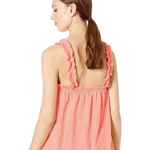 Ella Moss Addy‎ Knit Striped Ruffle Tank - Picture 9 of 14